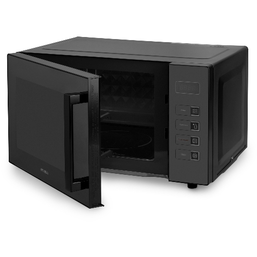 Микроволновая печь Hyundai HYM-D3008 черный, 23 л, 800 Вт, переключатели - кнопки