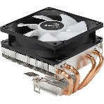 Кулер для процессора AeroCool/Formula Air Frost 4 черный, 90 мм, алюминий/медь, 1800 об/мин, 25.7 дБ, 3 pin, 125 Вт, 78 мм