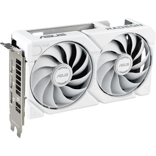 Видеокарта Asus DUAL-RX9060XT-16G-WHITE белый