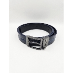 Ремень мужской Piquadro Blue Square CU6742B2/BLUN 125х3.5 см синий/черный натур.кожа