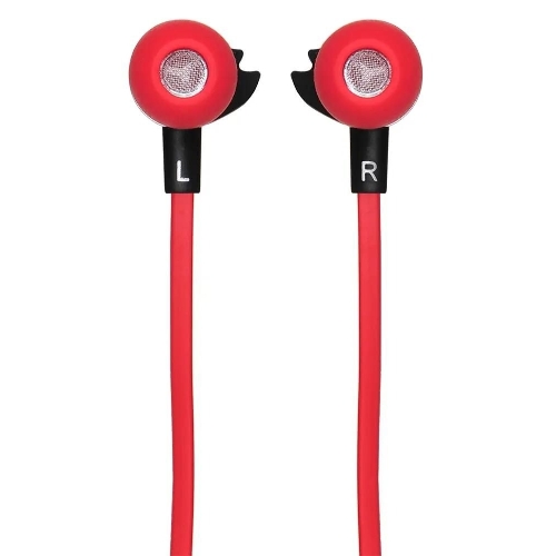 Проводные наушники Oklick HS-S-210 красный, внутриканальные, Jack 3.5 мм