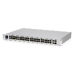 Коммутатор PoE в стойку UniFi Switch 48 PoE USW-48-PoE-EU Ubiquiti 48х 1G RJ45, 4х SFP, раздача 195 Вт, (072146)