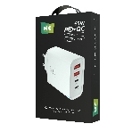 Сетевое зарядное устройство MORE CHOICE NC95 2USB+2Type-C 3.0A PD 65W, белый
