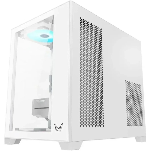 Компьютерный корпус AeroCool/Formula Crystal Z5 белый без БП mATX 11x120мм 2xUSB 2.0 1xUSB 3.0 audio bott PSU