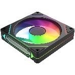 Вентилятор для корпуса Bloody CF-12 LCD ARGb 120х120x25 черный 4-pin 32дБ (упак.:1шт) (CF-12-ARGb120-BK) Ret