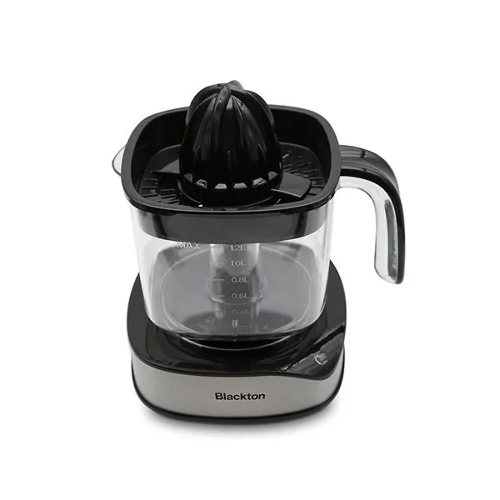 Соковыжималка Blackton Bt J1113 черный/стальной, цитрусовая, 40 Вт, 1200 мл, механическое