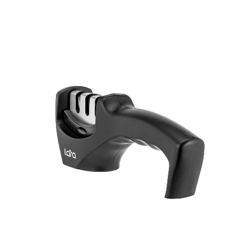 Ножеточка LARA LR05-03 съемный блок, 3 точильных полотна, пластик ABS