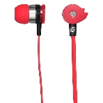 Проводные наушники Oklick HS-S-210 красный, внутриканальные, Jack 3.5 мм