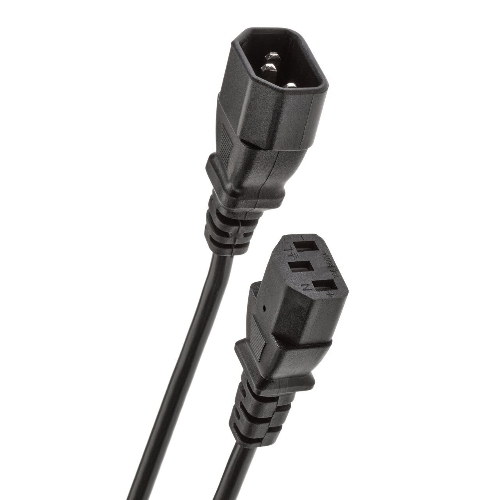 Кабель монитор - компьютер 1.8 м 220V (UPS -> устройство) VDE 3Gx0.5мм QUST(Aopen) ACE001-1.8м