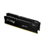 Оперативная память Kingston Fury Beast, DDR5, 16GB (2x8GB), 6000MHz, CL36, DIMM, с радиаторами, RGB, черный