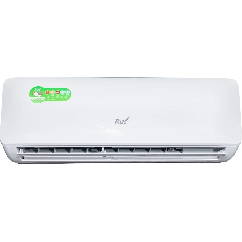 Кондиционер сплит-система настенного типа RIX LITE I/O-W07MB 7000 BTU, 21 м², 23 дБ, охлаждение, обогрев, осушение, белый