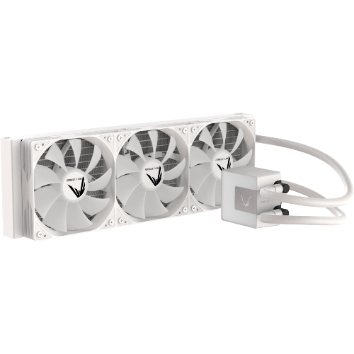 Кулер с водяным охлаждением Formula V Line ICE JET GLOW 360 WH, 360мм, 3x120мм, ARGB fans, LGA115X/1200/1700/1851, AM4/AM5