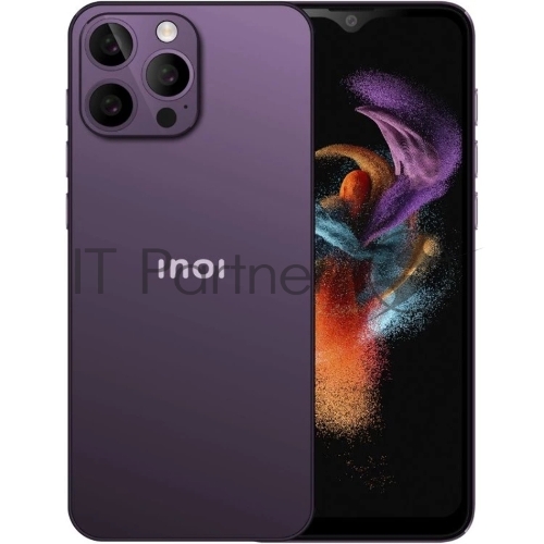 Смартфон INOI Note 13s, 4/128Gb, фиолетовый