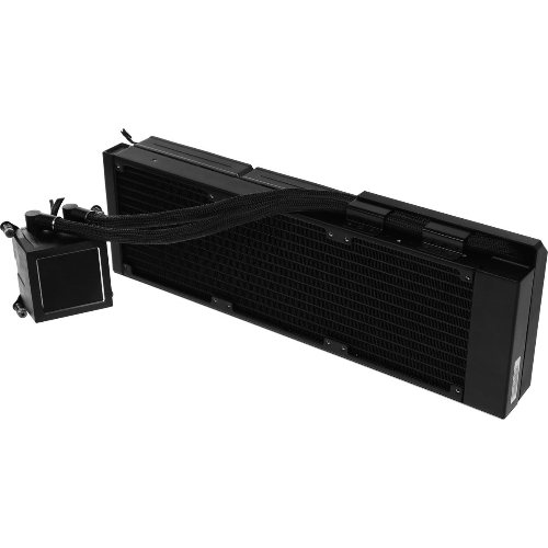 Система жидкостного охлаждения Lian-Li HydroShift LCD 360S Soc-AM5/AM4/1700 черный 4-pin 29.8dB Al+Cu LCD 330W Ret (G89.GHSLCD36SB.R0)