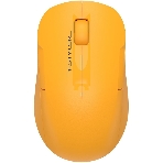 Мышь беспроводная A4Tech Fstyler FG15C Air2 желтый, 1200 dpi, радиоканал, USB, кнопки - 3