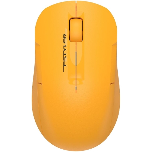 Мышь беспроводная A4Tech Fstyler FG15C Air2 желтый, 1200 dpi, радиоканал, USB, кнопки - 3