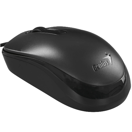 Комплект клавиатура+мышь Genius KM-100SE проводной, USB, 1200 DPI, чёрный