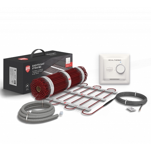 Мат нагревательный Royal Thermo EasyFix Mat RTEM 2-180-6 (комплект с терморегулятором)