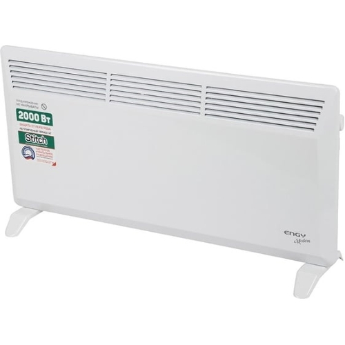 Конвектор электрический Engy EN-2000 Modern, белый, 2000 Вт, 25 м2, термостат