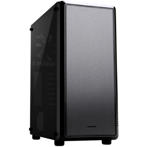 Компьютерный корпус ZALMAN S4, ATX, черный, WINDOW, 1x5.25