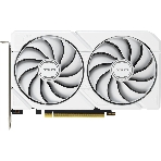 Видеокарта Asus DUAL-RX9060XT-16G-WHITE белый
