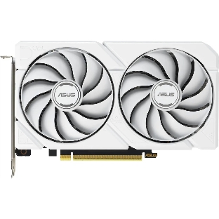 Видеокарта Asus DUAL-RX9060XT-16G-WHITE белый