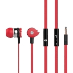 Проводные наушники Oklick HS-S-210 красный, внутриканальные, Jack 3.5 мм