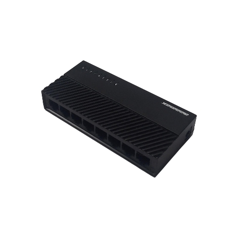 Коммутатор неуправляемый NEOMAX NMS-108P-100-P, 8 портов 100 Mbps, пластик