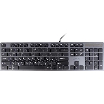Клавиатура A4Tech KV-300H проводная, USB Type-A, серый