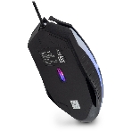 Мышь проводная Oklick 398G черный, 2400 dpi, USB, кнопки - 4
