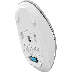 Мышь беспроводная A4Tech Fstyler FB26CS Air2 серебристый/белый, 2000 dpi, радиоканал, Bluetooth, USB, кнопки - 4