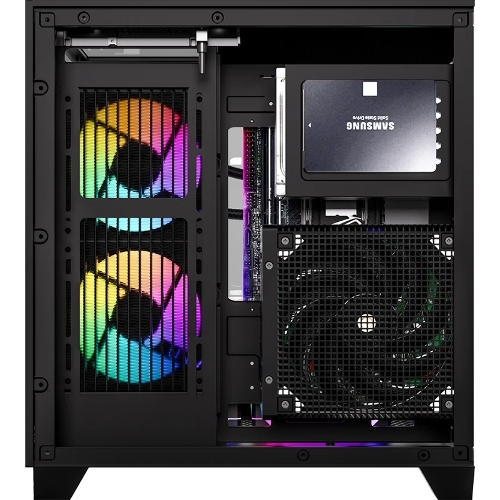 Компьютерный корпус AeroCool/Formula Crystal Z9M черный без БП mATX 1xUSB 3.0 1xUSB3.1 audio bott PSU