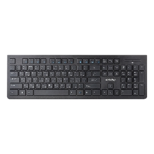 Клавиатура беспроводная мультимедийная Smartbuy 206 черная SBK-206AG-K