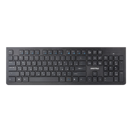 Клавиатура беспроводная мультимедийная Smartbuy 206 черная SBK-206AG-K