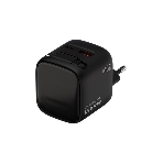 Сетевое зарядное устройство Maxvi SFC-330GN Type-C\USB 30W PD QC3.0 черный