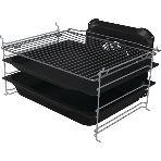 Плита Комбинированная Gorenje GK5C41SF серый (стеклянная крышка) реш.чугун