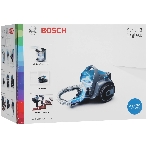 Пылесос Bosch BGS05A220 синий/серый, 700 Вт, уборка сухая, пылесборник контейнер 1.5 л