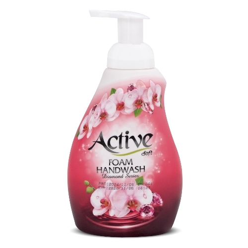 Пенка для мытья рук Active 500 мл. Розовый свет (511801097)