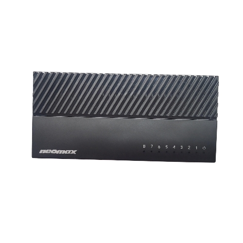 Коммутатор неуправляемый NEOMAX NMS-108P-100-P, 8 портов 100 Mbps, пластик