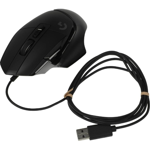 Мышь проводная Logitech G502 X черный, 25600 dpi, USB, кнопки - 13