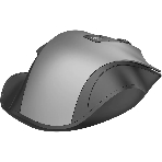 Мышь беспроводная Oklick 504MW черный/серый, 1600 dpi, радиоканал, USB, кнопки - 6