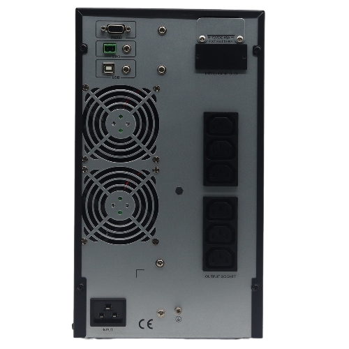 Источник бесперебойного питания (ИБП) Raskat HIO-3000VA+ (3000ВА, 2700Вт, 6xIEC320, LCD, USB type-B, 1xRS232, чистая синусоида)