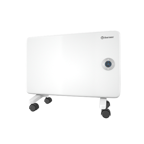 Конвектор Thermex Frame 1000E белый, 1000 Вт, 15 м2, термостат, дисплей