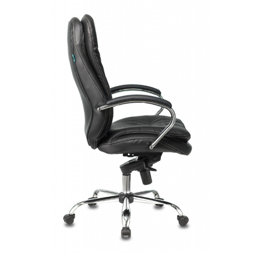 Кресло Бюрократ T-9950/BLACK черный, кожа