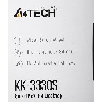 Комплект клавиатура+мышь A4Tech KK-3330S проводной, USB, 1200 DPI, чёрный