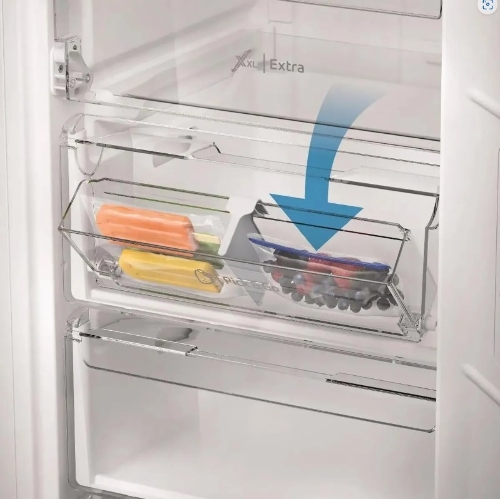 Морозильная камера Indesit DFZ 5175 G серебристый, 250л, 5 ящиков