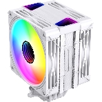 Кулер для процессора Bloody BD-AC230-ARGb1 ARGb белый, 120 мм, алюминий/медь, 1600 об/мин, 32 дБ, 4 pin, 230 Вт, 154 мм