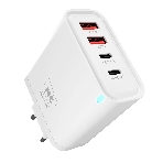 Сетевое зарядное устройство MORE CHOICE NC95 2USB+2Type-C 3.0A PD 65W, белый
