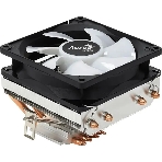 Кулер для процессора AeroCool/Formula Air Frost 4 черный, 90 мм, алюминий/медь, 1800 об/мин, 25.7 дБ, 3 pin, 125 Вт, 78 мм