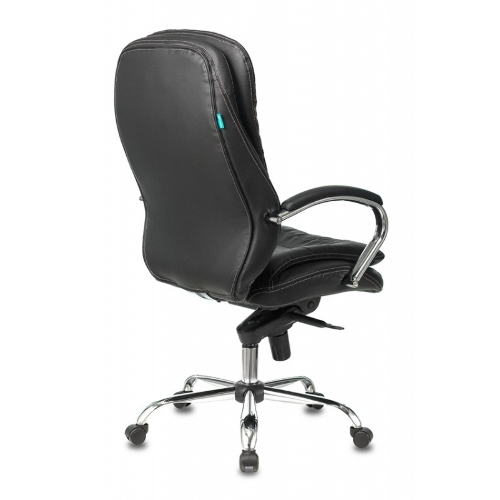 Кресло Бюрократ T-9950/BLACK черный, кожа